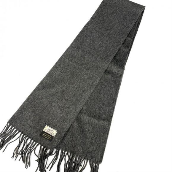 HERMES Gray Scarf - Picture 4 of 6